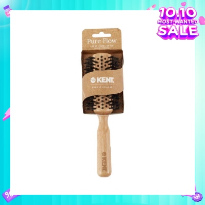 KENT BRUSHES Brushes Lpf5 (Pure Flow Large Vented 35mm Bristle Nylon Mix Round Hair Brush) 1s