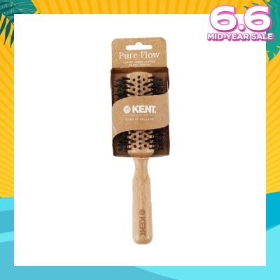 KENT BRUSHES Brushes Lpf5 (Pure Flow Large Vented 35mm Bristle Nylon Mix Round Hair Brush) 1s