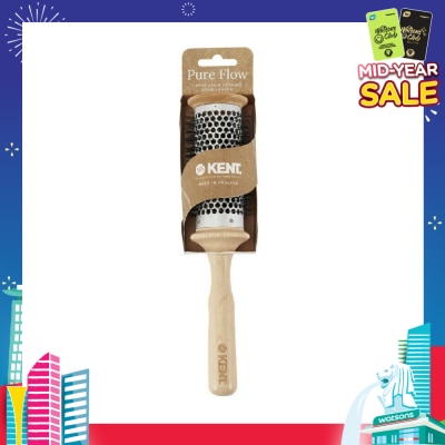 KENT BRUSHES Brushes Lpf6 (Pure Flow 45mm Ceramic Round Hair Brush) 1s