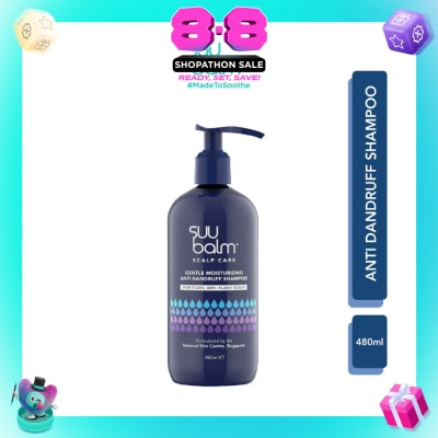 SUU BALM - Gentle Moisturising Anti Dandruff Shampoo 480ml