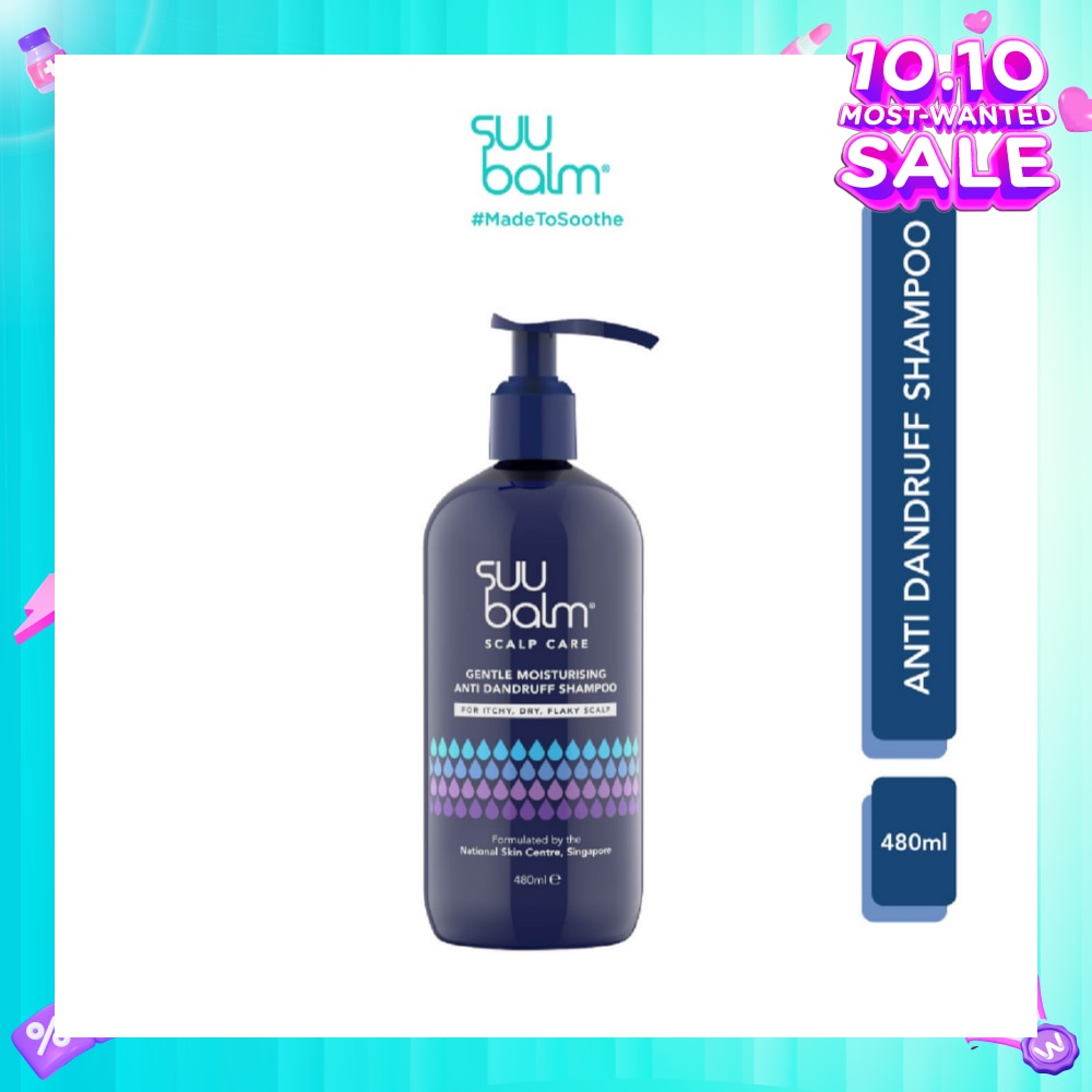 Gentle Moisturising Anti Dandruff Shampoo 480ml