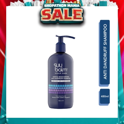 SUU BALM - Gentle Moisturising Anti Dandruff Shampoo 480ml