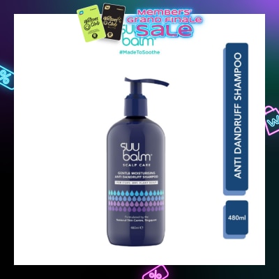 SUU BALM Gentle Moisturising Anti Dandruff Shampoo 480ml