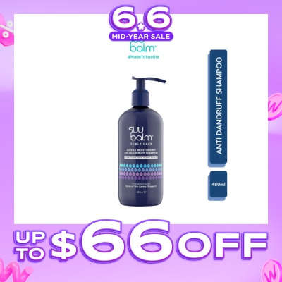 SUU BALM - Gentle Moisturising Anti Dandruff Shampoo 480ml
