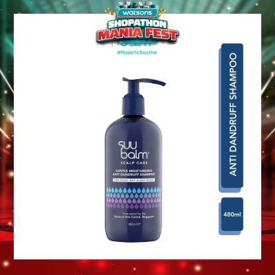 SUU BALM - Gentle Moisturising Anti Dandruff Shampoo 480ml