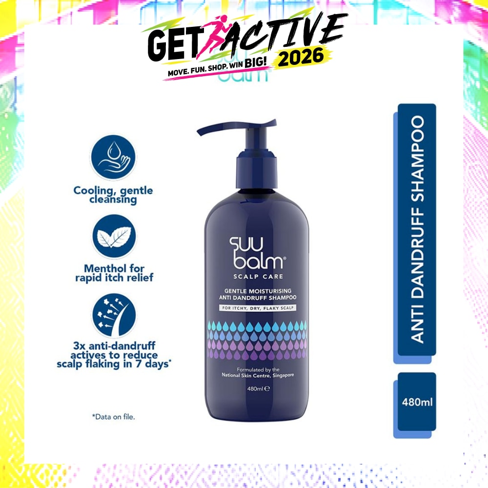 Gentle Moisturising Anti Dandruff Shampoo 480ml image