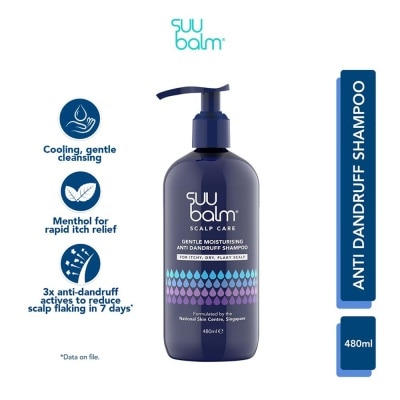 SUU BALM - Gentle Moisturising Anti Dandruff Shampoo 480ml image