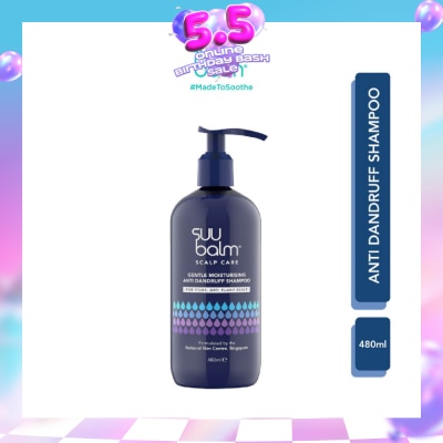 SUU BALM - Gentle Moisturising Anti Dandruff Shampoo 480ml