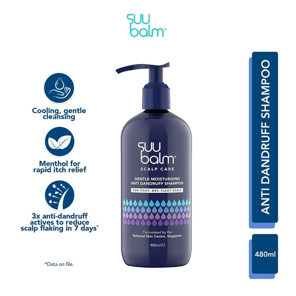 Gentle Moisturising Anti Dandruff Shampoo 480ml image