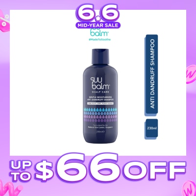 SUU BALM - Gentle Moisturising Anti Dandruff Shampoo 230ml