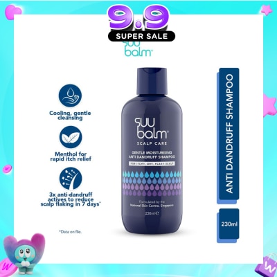 SUU BALM - Gentle Moisturising Anti Dandruff Shampoo 230ml image