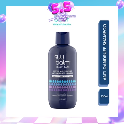 SUU BALM - Gentle Moisturising Anti Dandruff Shampoo 230ml