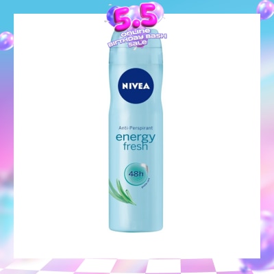 NIVEA - Nivea Anti-perspirant Energy Fresh Deodorant Spray 150ml