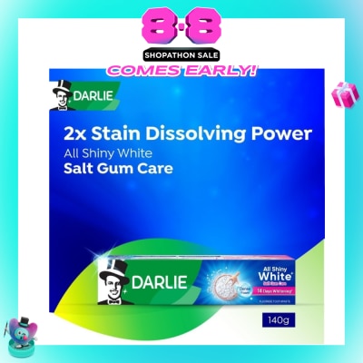 DARLIE - All Shiny White Salt Gum Care Whitening Toothpaste 140g
