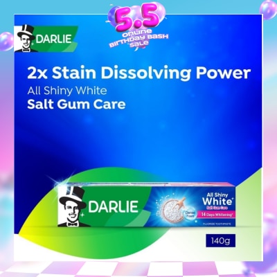 DARLIE - All Shiny White Salt Gum Care Whitening Toothpaste 140g