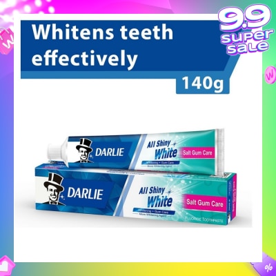 DARLIE All Shiny White Toothpaste Salt Gum Care (Whitens Teeth Effectively) 140g