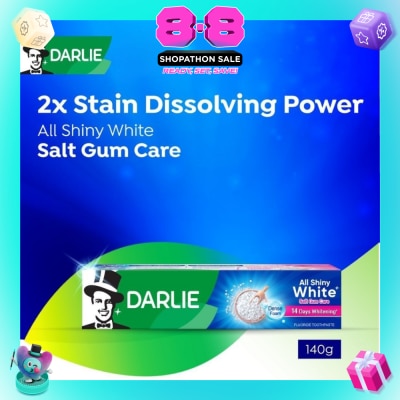 DARLIE - All Shiny White Salt Gum Care Whitening Toothpaste 140g