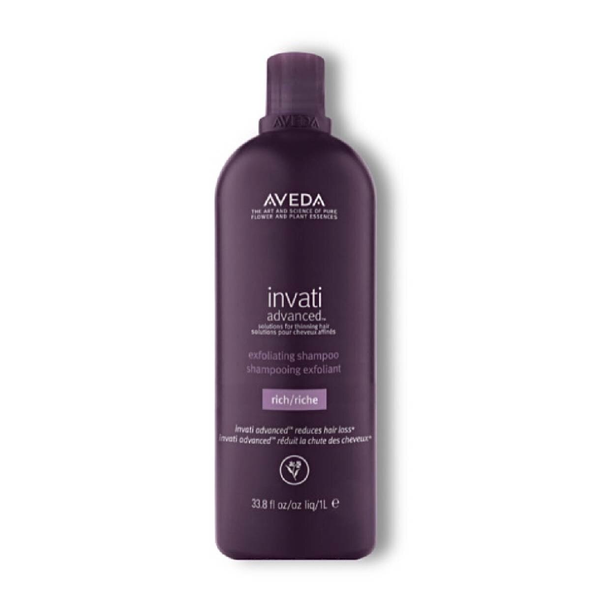 AVEDA shampoo 1000ml リッチ　数回使用 AVEDA Invati Advanced Exfoliating Shampoo Rich 1L | Shampoo