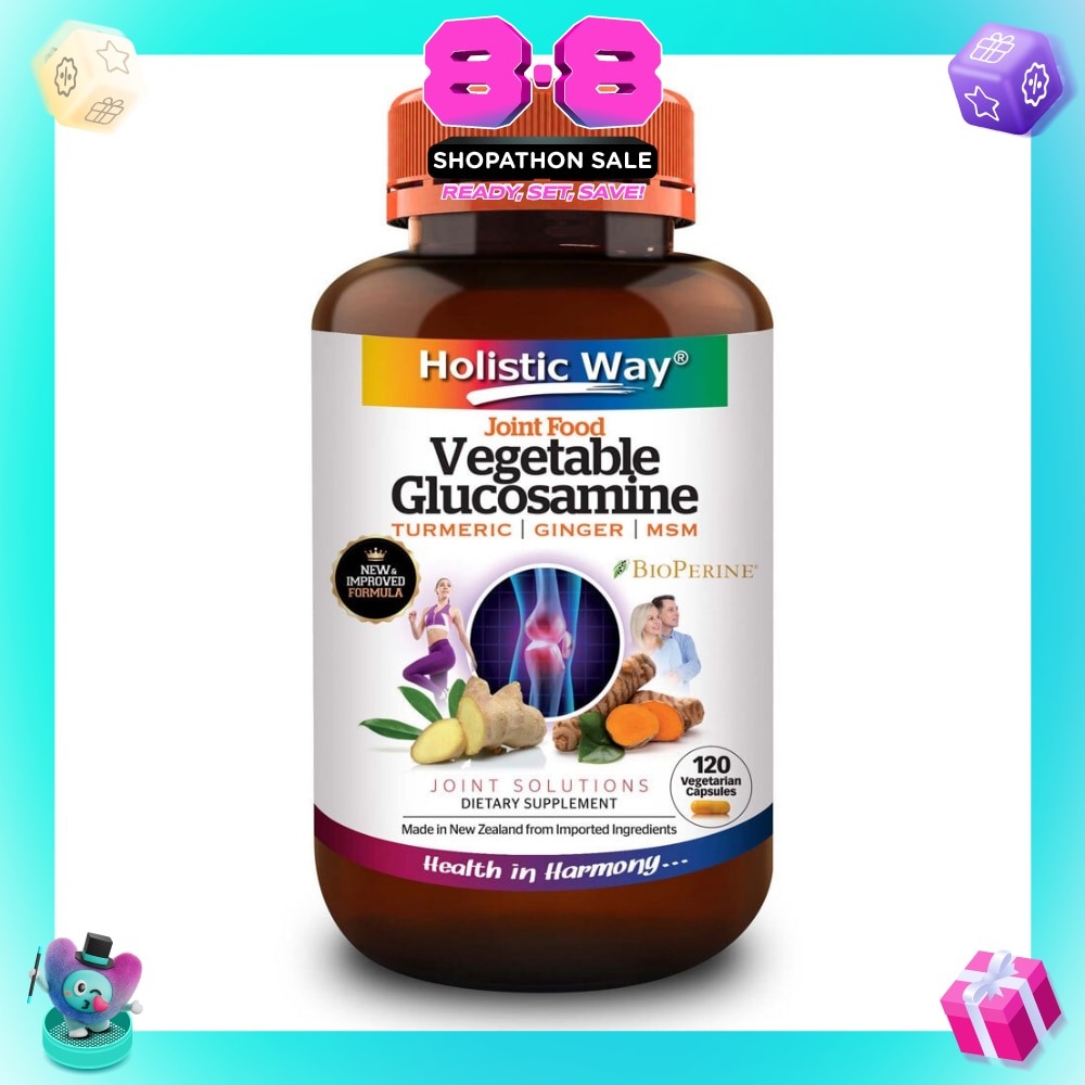 Vegetarian Joint Food 120 Vegetarian Capsules
