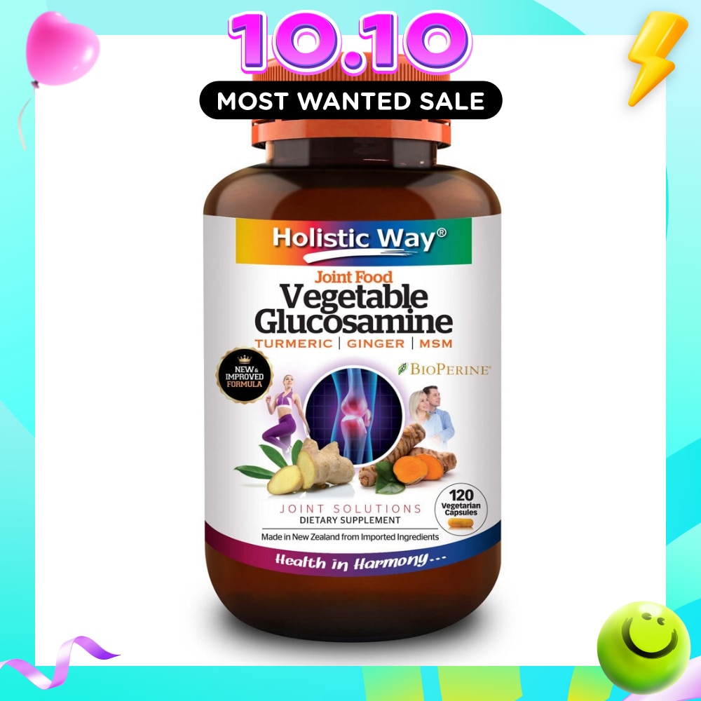 Vegetarian Joint Food 120 Vegetarian Capsules image