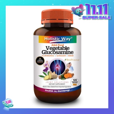 HOLISTIC WAY Vegetarian Joint Food 120 Vegetarian Capsules