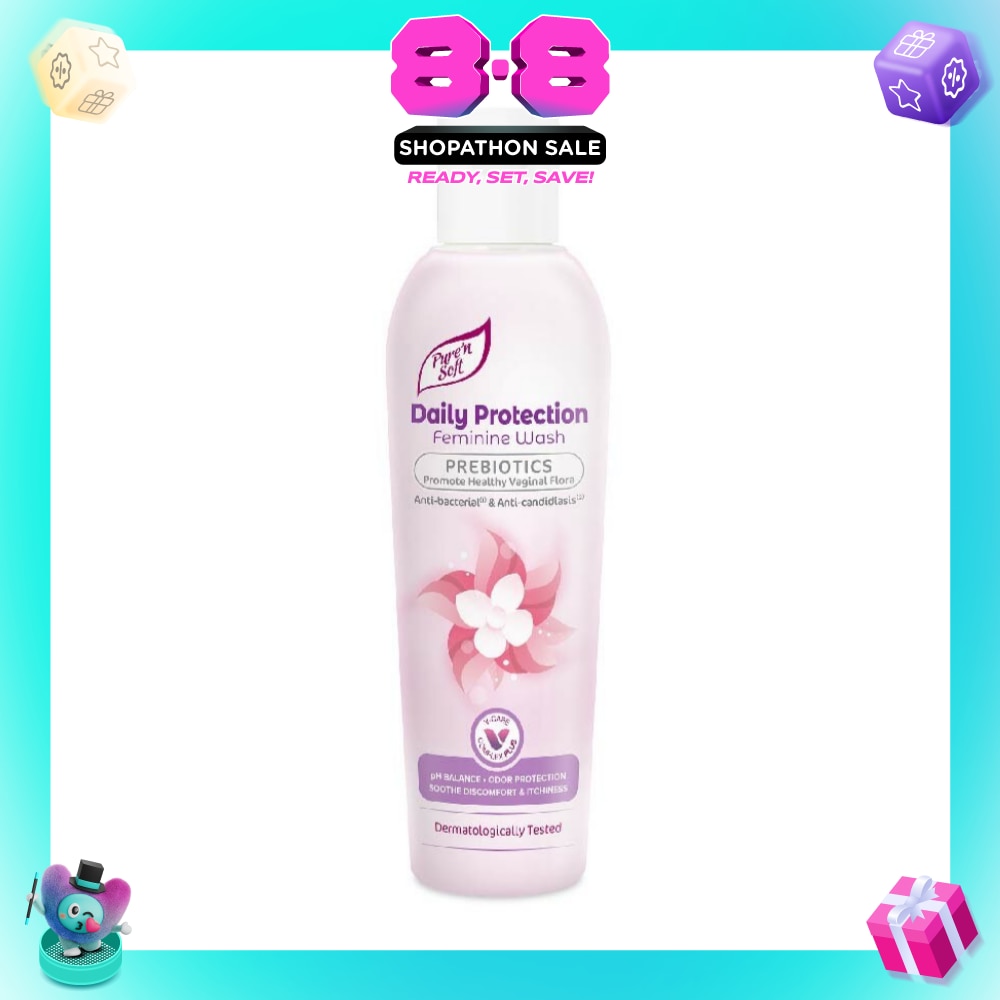 Daily Protection Feminine Wash Prebiotics (Anti Bacterial And Anti Candidiasis) 200ml