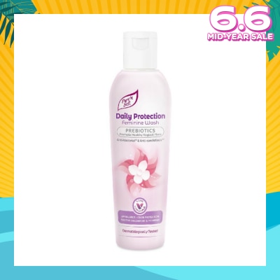 PURE N SOFT Daily Protection Feminine Wash Prebiotics (Anti Bacterial And Anti Candidiasis) 200ml