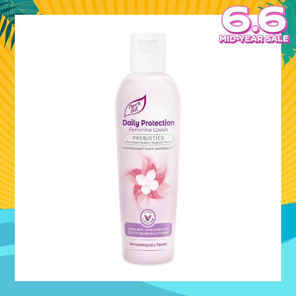 Daily Protection Feminine Wash Prebiotics (Anti Bacterial And Anti Candidiasis) 200ml