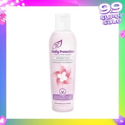 PURE N SOFT Daily Protection Feminine Wash Prebiotics (Anti Bacterial And Anti Candidiasis) 200ml