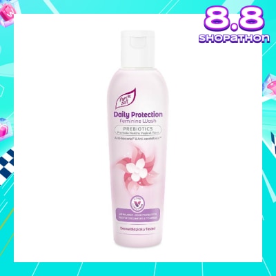 PURE N SOFT Daily Protection Feminine Wash Prebiotics (Anti Bacterial And Anti Candidiasis) 200ml