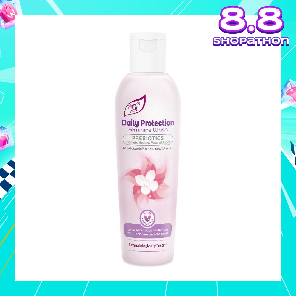 Daily Protection Feminine Wash Prebiotics (Anti Bacterial And Anti Candidiasis) 200ml