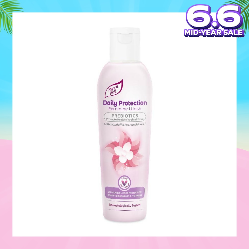 Daily Protection Feminine Wash Prebiotics (Anti Bacterial And Anti Candidiasis) 200ml