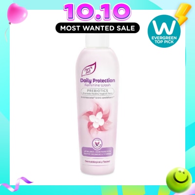 PURE N SOFT Daily Protection Feminine Wash Prebiotics (Anti Bacterial And Anti Candidiasis) 200ml image
