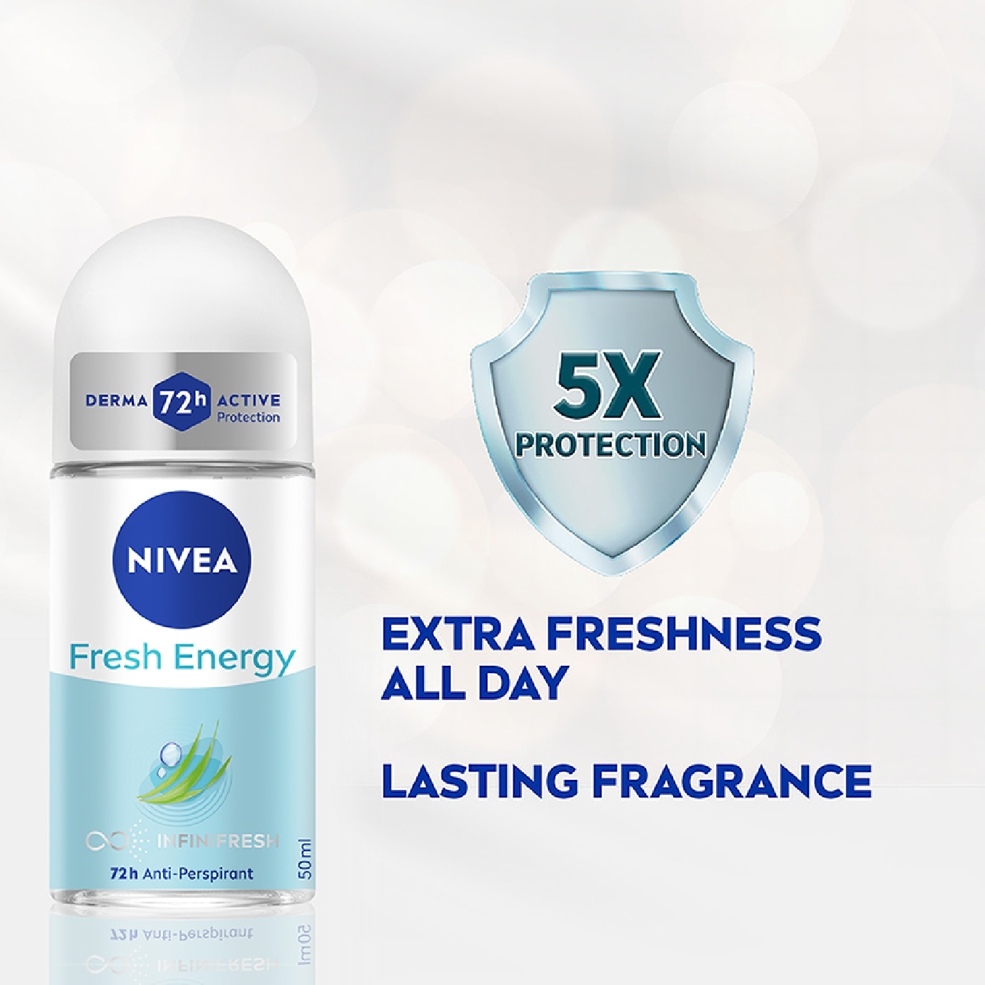 Nivea Energy Fresh Roll-on Deodorant 50ml<BR>