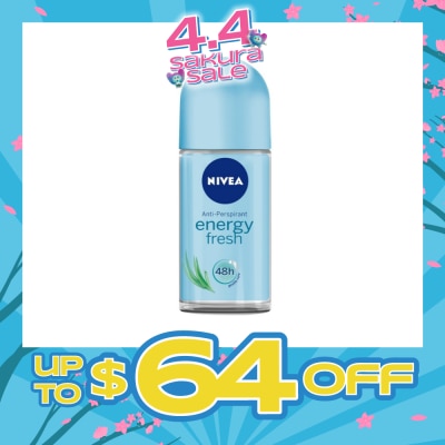 NIVEA - Nivea Energy Fresh Roll-on Deodorant 50ml