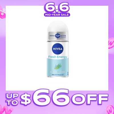 NIVEA - Nivea Energy Fresh Roll-on Deodorant 50ml