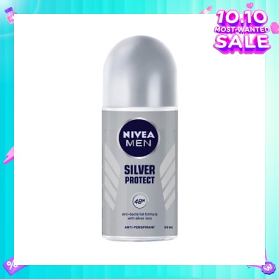 NIVEA Deo (M) Roll-on Silver Protect 50ml