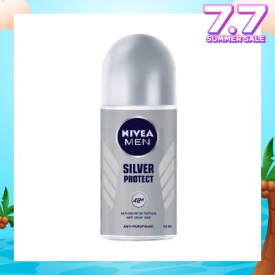 NIVEA Deo (M) Roll-on Silver Protect 50ml
