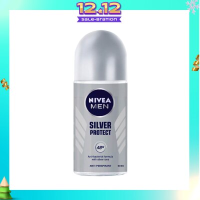NIVEA Deo (M) Roll-on Silver Protect 50ml