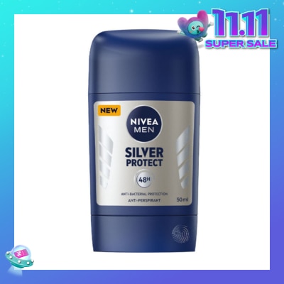 NIVEA Deo (M) Stick Silver Protect 40ml