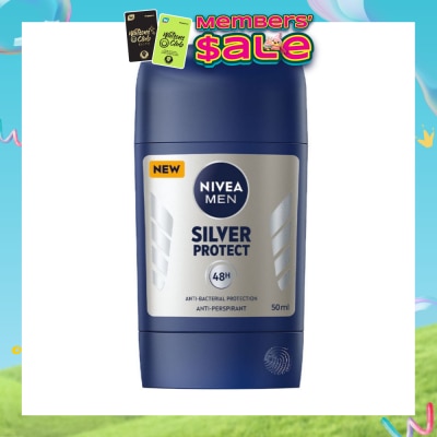 NIVEA - Deo (M) Stick Silver Protect 40ml