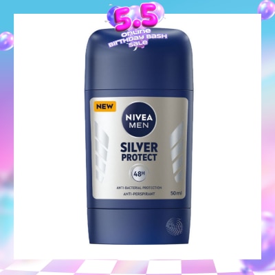 NIVEA - Deo (M) Stick Silver Protect 40ml