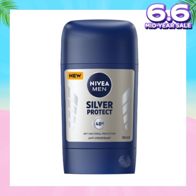 NIVEA Deo (M) Stick Silver Protect 40ml