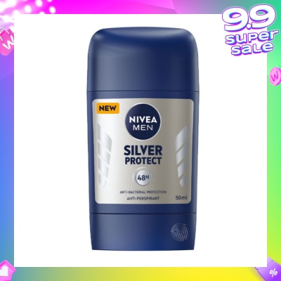 NIVEA Deo (M) Stick Silver Protect 40ml