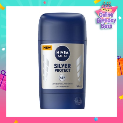 NIVEA Deo (M) Stick Silver Protect 40ml