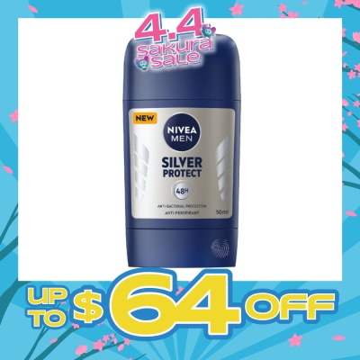 NIVEA - Deo (M) Stick Silver Protect 40ml