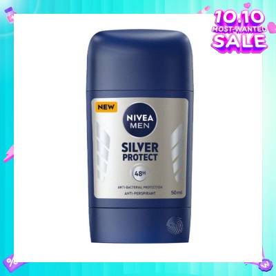 NIVEA Deo (M) Stick Silver Protect 40ml