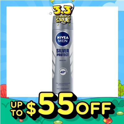 NIVEA Deo (M) Spray Silver Protect (Dynamic Power) 150ml
