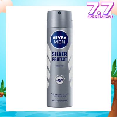 NIVEA Deo (M) Spray Silver Protect (Dynamic Power) 150ml