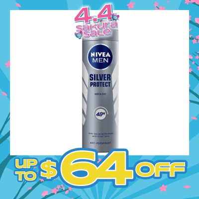 NIVEA - Deo (M) Spray Silver Protect (Dynamic Power) 150ml